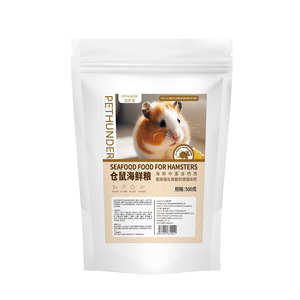 Alimento para Hámsteres Pethunder Seafood 500g, Alimento Nutritivo Esencial para Hámsteres Dorados - Product Image 1
