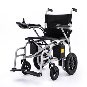 12kgs <strong>Wheelchair</strong> 400w Power Motor Electric <strong>Wheelchair</strong> Folding &amp;travel Aluminum <strong>Wheelchair</strong> for Disabled People - Product Image 1