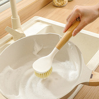 Brosse de nettoyage multi-usages pour cuisine, brosse de récurage pour cuisine, brosses ménagères polyvalentes, n'abîme pas facilement les casseroles