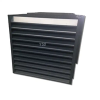 Systèmes de persiennes pour façade de bâtiment, persiennes en aluminium pour extérieur, volets anti-ouragan avec ouverture horizontale pour utilisation en extérieur
