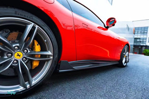 Kit de Carrocería de Fibra de Carbono Estilo Roma para Ferrari, Nuevo Alerón Delantero PAK, Faldones Laterales, Difusor - Product Image 3