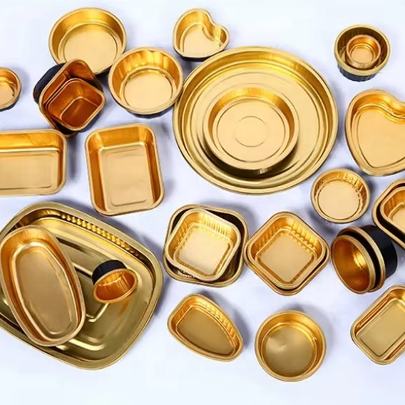 Black Gold Series Aluminum Foil Containers