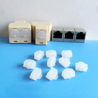 Bouchon anti-poussière en silicone RJ45 pour port LAN Ethernet, 1000 pièces/paquet