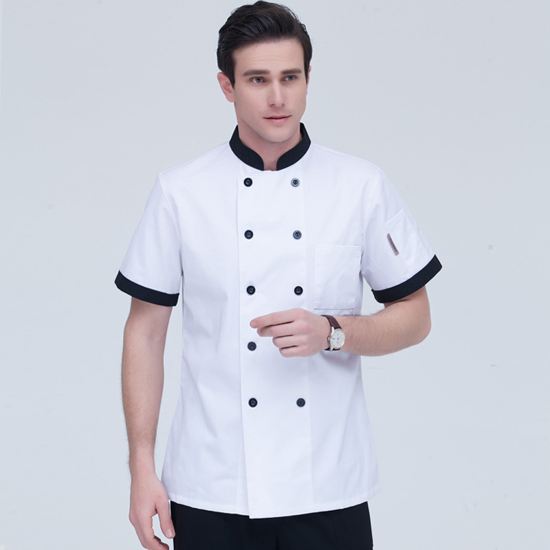 Uniforme de serveur de chef blanc