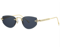 Lunettes de soleil œil-de-chat sans monture Bettega, nouvelle mode, pour femmes, tendance, protection solaire pour l'extérieur