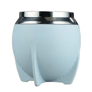 Taza Termo de Acero Inoxidable de Doble Capa, Taza Mate para Té Mate Argentino, Taza de Café Creativa para Comercio, Protección contra Calor y Frío - Product Image 1