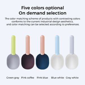 OEM Odm Dog Pet Cuchara Portátil Durable Fácil de limpiar Tienda Bolsa Clip Cat Dog Pet Food Scoop - Product Image 3