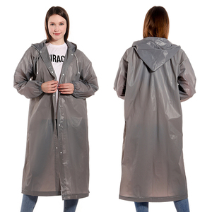 Ingrosso colore personalizzato lungo EVA <span class=keywords><strong>impermeabile</strong></span> da <span class=keywords><strong>donna</strong></span> vendita calda <span class=keywords><strong>Poncho</strong></span> <span class=keywords><strong>impermeabile</strong></span> con Logo decorazione antipioggia per tutte le occasioni - Product Image 3