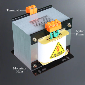 Transformateur de puissance monophasé de haute qualité série JBK 4000VA 220V 380V 400V 120V bobine élévatrice/descendante 120V W transformateur de tension - Product Image 3