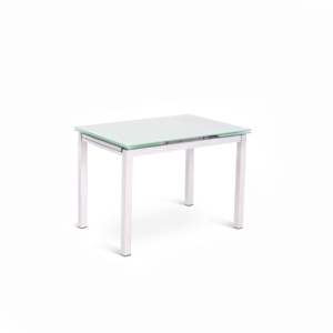 Marlow allungabile tavolo pieghevole forma quadrata 80cm X 130/200cm altezza 75cm per uso esterno in cortile cucina spiaggia parco - Product Image 1
