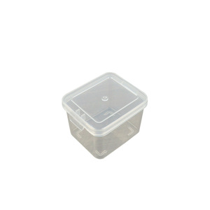 Transparent Plastic <b>Storage</b> <b>Box</b> <b>Small</b> Square With Lid For Jewelry Nail Art Parts Desktop Organizer 5.4x6.2x4.5cm - Product Image 5