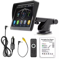 Écran Carplay MP5 7 pouces, écran tactile, lecteur DVD de voiture, connexion sans fil pour téléphone portable, moniteur Carplay pour voiture universelle