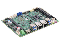 Ordinateur monocarte Linkleaps 3,5 pouces SBC Intel Celeron 3865U/Core I3-7100U/i5-7200U/i7-7500U 2 GbE LAN 6 COM DDR4 16 Go 6 USB Neuf