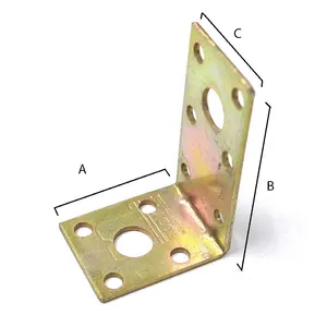 Factory Supply Staal Hoek Metal Aansluiten Beugels Voor Hout/Hout Connector Joist Hanger