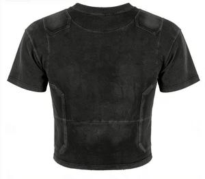 Camiseta de Verano Personalizada para Hombre, 100% Algodón, Estilo Americano, Lavado Vintage, Moderna, de Manga Corta - Product Image 2