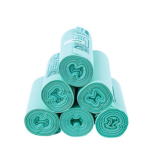 Nóng bán lớn tinh bột ngô phân hủy sinh học phân hủy Thùng rác Túi sinh thái thân thiện sinh học phân hủy túi rác 19x21 - Product Image 2