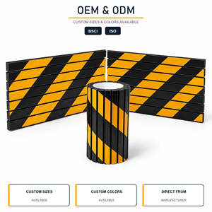 Protector de Pared para Garaje, Espuma de Goma Ecológica, Resistente a Impactos, Protector de Esquinas para Columnas de Estacionamiento, Certificado RoHS, Proveedor Verificado - Product Image 1