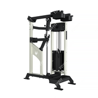 Machine de musculation professionnelle en acier inoxydable pour soulevé de mollets assis, idéale pour le développement des triceps et la musculation.
