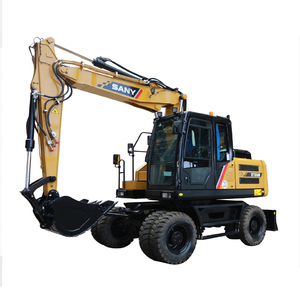 2024 Used Sany SY155W <strong>Wheel</strong> <strong>Excavator</strong> 13.5-tonne Construction Machinery Available in Stock in Good Condition - Product Image 1