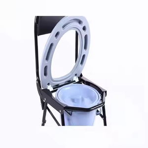 Tabouret pliant pour personnes âgées et maternité, siège de toilette portable pour personnes handicapées, chaise de position accroupie pour la rééducation et les soins à domicile - Product Image 5