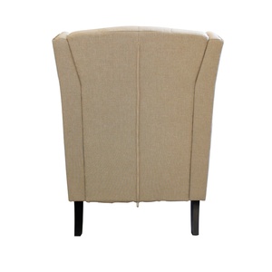 Hot Sales Wholesale Modern Fabric Button Tufted High <strong>Wingback</strong> Leisure Accent <strong>Arm</strong> <strong>Chair</strong> - Product Image 3