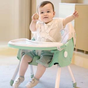 Silla Alta Moderna 3 en 1 Plegable Multifuncional y Económica para Bebé, Silla Portátil para Comer con Mesa de Comedor - Product Image 2