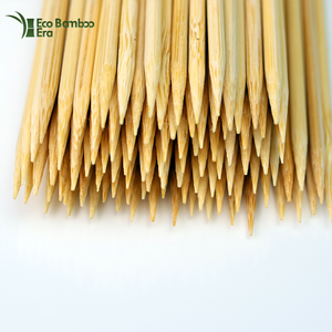 Brochetas de Bambú Desechables para Barbacoa, Palitos Redondos para Uso Diario en la Cocina, Hogar, Restaurante, Picnic, Preparación de Alimentos Ecológica y Económica - Product Image 3