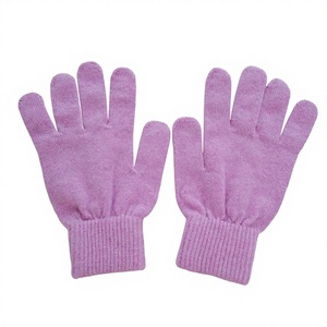 Gants en cachemire pour enfants <span class=keywords><strong>de</strong></span> haute qualité, gants en cachemire tricotés chauds pour l'hiver, pour filles et garçons - Product Image 5