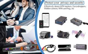 Scanner de sécurité GPS Signal Tracker détecteur de positionnement de voiture détecteur de Signal d'onde de champ magnétique pour la sécurité de la vie privée - Product Image 6