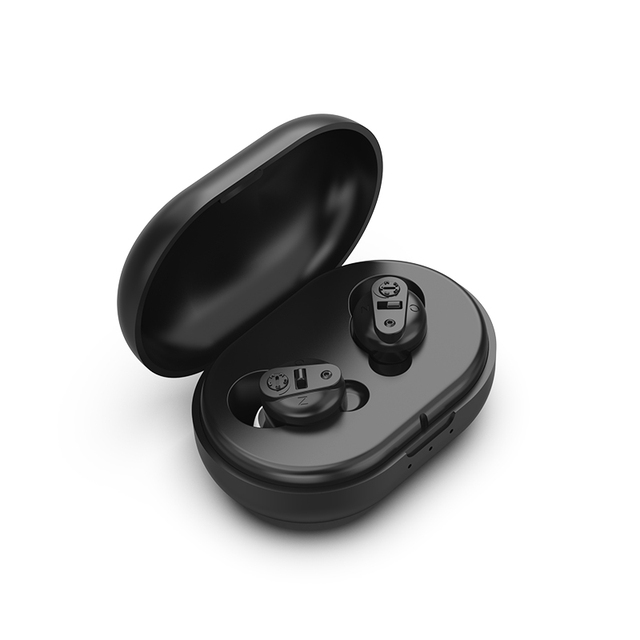 Mini CIC Hearing Aids Sound Amplifier for Ear Rechargeable for the Seniors Deafness