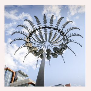 आउटडोर सजावट स्टेनलेस स्टील हवा मूर्तिकला गतिज पवन मूर्तिकला - Product Image 2