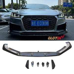 Alerón Delantero de Fibra de Carbono Estilo OTD, Aletas, Spoiler, Winglet, Splitter, Canards, Adornos para Audi TTS 2020+, Tuning Automotriz - Product Image 1