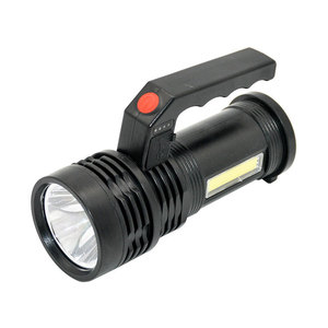 Lampe torche LED 12W rechargeable à intensité variable, portable pour l'extérieur, éclairage d'urgence, torche à main - Product Image 2