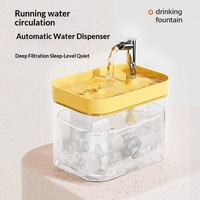 Fontaine à eau pour chat, circulation automatique, débit intelligent, écologique, PP 750g, bac à boire pour animaux de compagnie