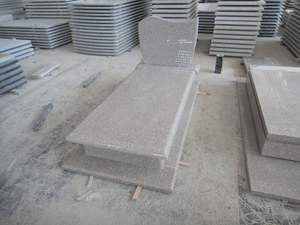 中国ピンク御影石墓石ヨーロッパモダンスタイル記念使用法 - Product Image 5