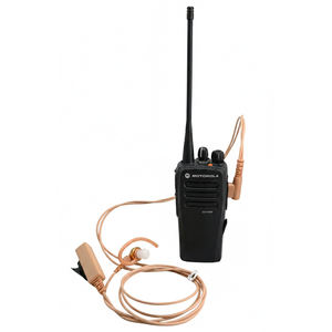 Casque radio bidirectionnel DP1400 à 2 broches, couleur chair, double fil, oreillette C-Hang pour talkie-walkie, certifié CE, avec sangle d'épaule - Product Image 6