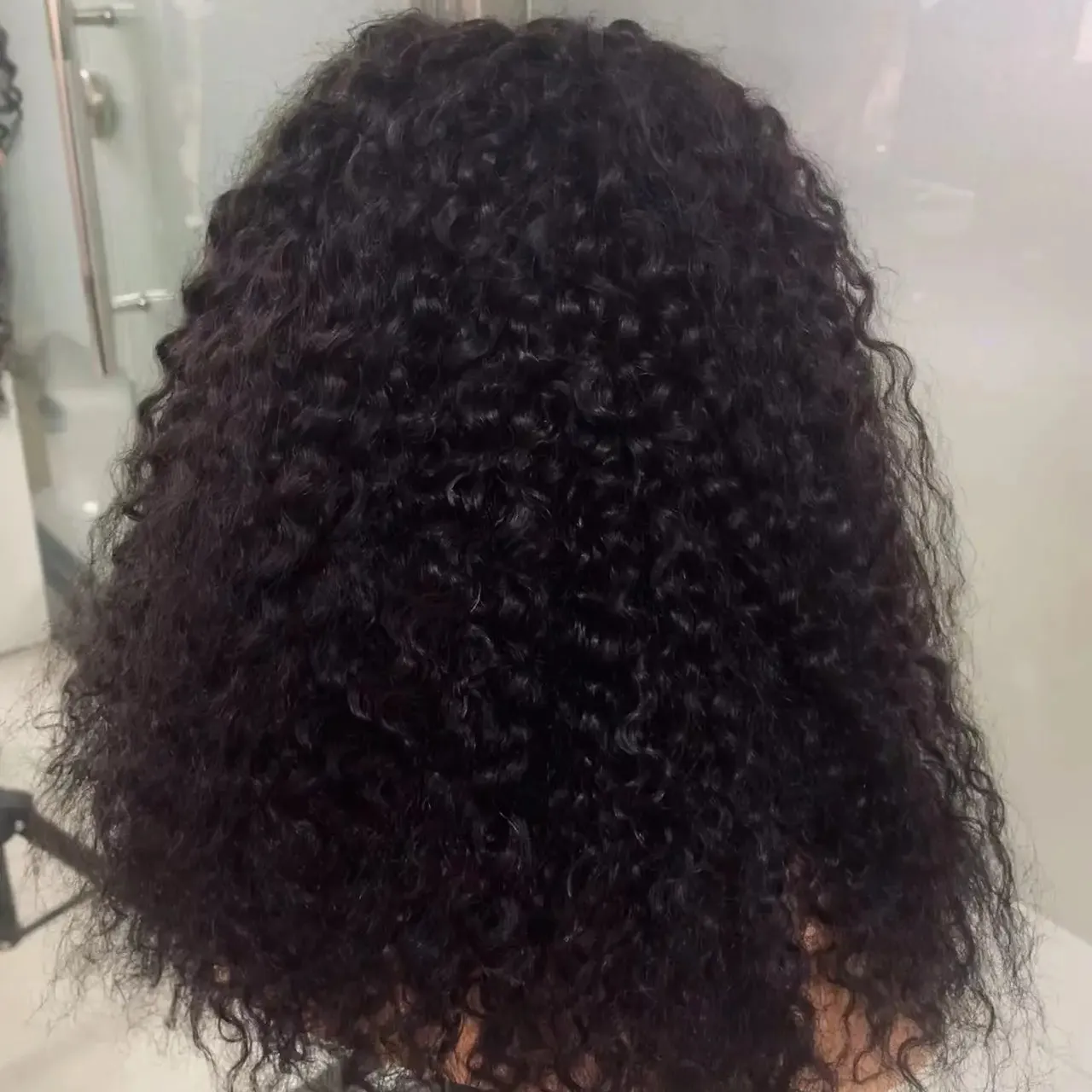 Wholesale Raw burmese curly wigs human hair wigs hight quality hot sell