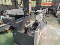 Machine de perçage et de fraisage CNC automatique économique pour l'aluminium, avec PLC et moteur, pour les petites usines de fenêtres