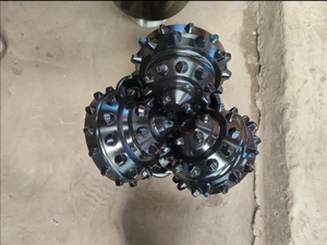 لقمة حفر ثلاثية المخروط للصخور الصلبة، أداة حفر آبار مصنعة بالطرق، لقمة بأسنان مدمجة - Product Image 5