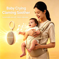 Veilleuse portable rechargeable à bruit blanc et RGB apaisant pour bébé, idéale pour la maison et le home cinéma – Nouveau design