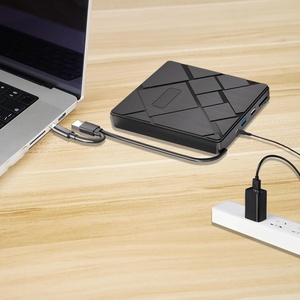 Unidad Óptica Externa USB 3.0 Tipo C 5 en 1, CD DVD RW VCD, Puertos SD/TF, Grabadora de DVD para Portátiles, <span class=keywords><strong>Escritor</strong></span> de CD, Super Drive de Escritorio - Product Image 5