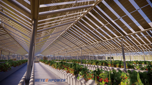 Panneau solaire mono 400W <span class=keywords><strong>405Wp</strong></span> 410 Watt Transmittance 32% Parfaitement adapté aux besoins d'éclairage de l'agriculture - Product Image 4