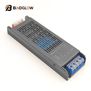 ลดราคา! ไดรเวอร์ LED แบบสวิตชิ่งบางเฉียบ 300W 24v 12v 176-240v แปลงไฟ AC เป็น DC สำหรับไฟ LED Strip รองรับ OEM - Product Image 1