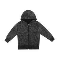 Hoodie anak-anak katun musim gugur bordir kustom Hoodie ritsleting lengan panjang warna Solid anak perempuan kaus atasan