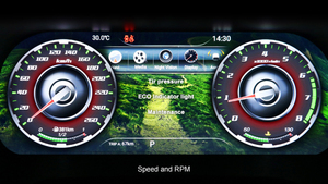 Tableau de bord numérique, groupe d'instruments virtuel, cockpit, écran LCD, compteur de vitesse pour <span class=keywords><strong>Nissan</strong></span> Patrol Y62 Y612015-2019 - Product Image 2