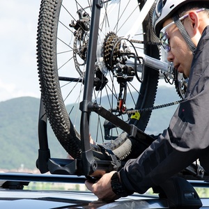 <span class=keywords><strong>Portabici</strong></span> Pieghevole da Tetto per <span class=keywords><strong>Auto</strong></span>, Personalizzabile, per 1 Bicicletta fino a 18 kg - Product Image 4