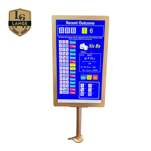 Moniteur de Craps personnalisé de casino, écran LCD de tableau de bord anglais, affichage Sicbo double face - Product Image 1