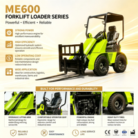 CE-Zertifizierter TRS 380S Kompakter 4WD Diesel-Gabelstapler mit Hydraulischem Seitenschieber Geländegängiger Materialtransporter