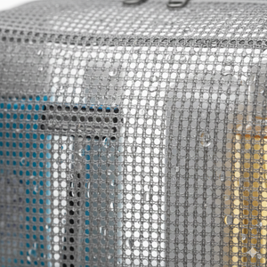 Bolsa de maquillaje personalizada con logotipo, de malla rígida, transpirable, de secado rápido, para gimnasio, viajes, ducha - Product Image 3