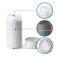 Humidificateur d'air miniature USB à brume fraîche neutre breveté LEMOWORLD, diffuseur d'huiles essentielles pour voiture